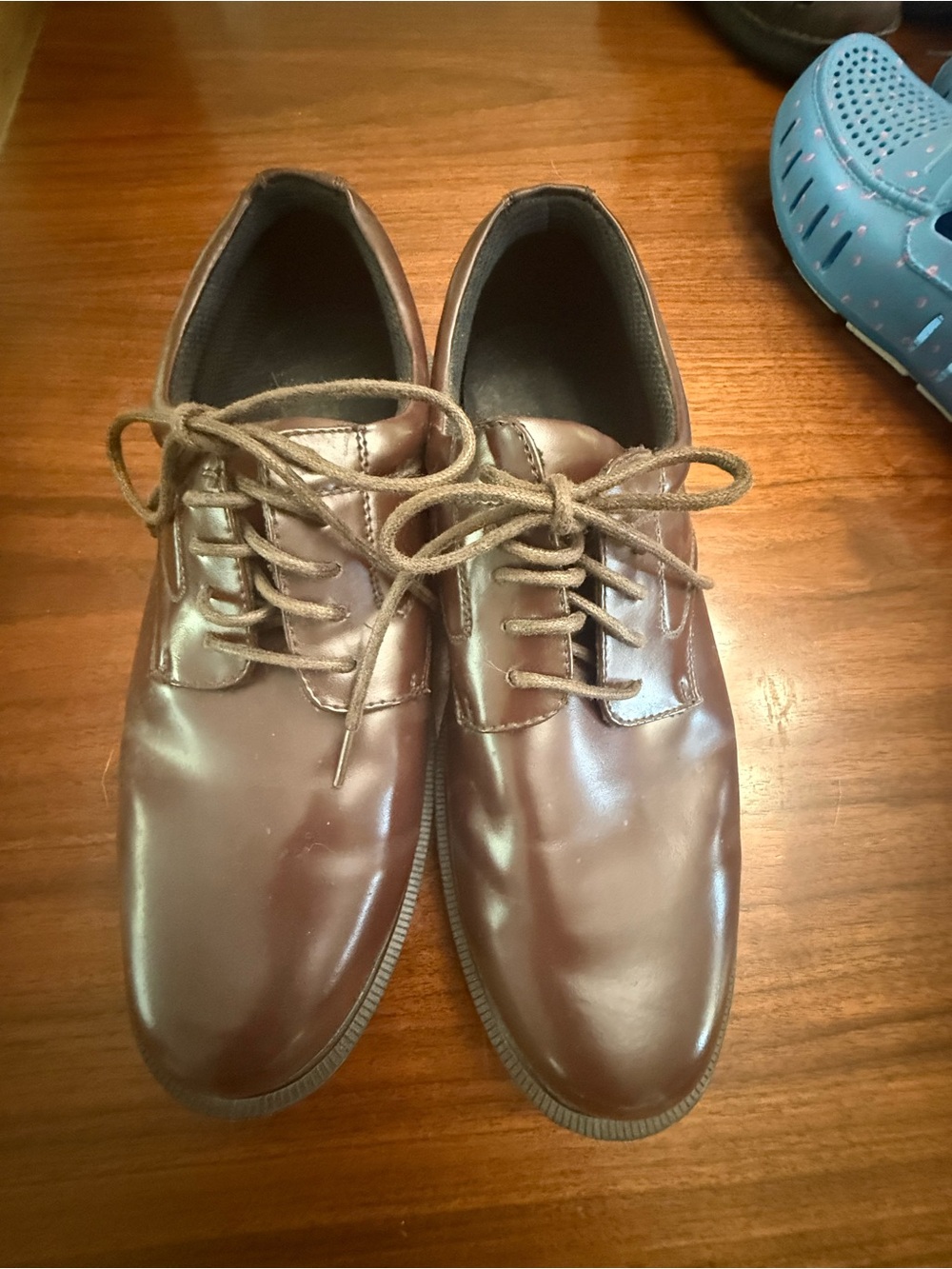 Deer Stags Men's Brown Lace-Up Oxfords